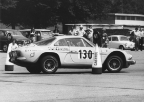 Alpine A 110 (1971) - Zweiter Klassensieg für Philippe Erard beim Slalom Wangen 1971