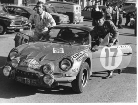 Alpine A 110 (1972) - Darniche bei der Rallye Monte Carlo 1972