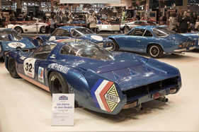 Bild Alpine A 222 (1969) - gebaut für den Langstrecken-Sportwagensport - an der Rétromobile Paris 2014