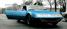 Alpine A-310 (1971) - kolorierte Schwarzweiss-Darstellung