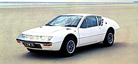 Bild: Alpine A-310 (1974) - Werbeaufnahme aus einem Verkaufsprospekt