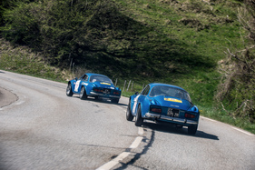 Alpine A110 1600S (1970) an der Tour Auto Optic 2ooo auf Etappe 4 am 11. April 2014 (Startnummer 053)