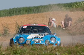 Alpine A110 1800 (1973) in der Gruppe der Markenmeister des Rallyesports ab 1968