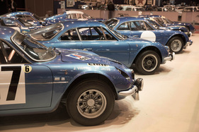 Alpine A110 (1968) - die "Berlinettes" des Jean Rédéle - an der Rétromobile Paris 2014