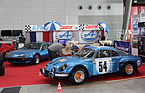Alpine A110 (1975) - auf dem Stand der Alpine-Freunde, zusammen mit dem Modell A310 - an der Retro Classics Stuttgart 2013