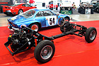 Alpine A110 (1975) - das Zentralrohrchassis der Alpine - an der Retro Classics Stuttgart 2013
