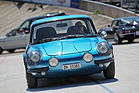 Alpine A110 GT4 - bei der Abfahrt - Dolder Classics August 2017