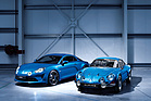 Alpine A110 Première Edition (2018) - die alte Alpine-Renault A110 1600 S neben der neuen Version