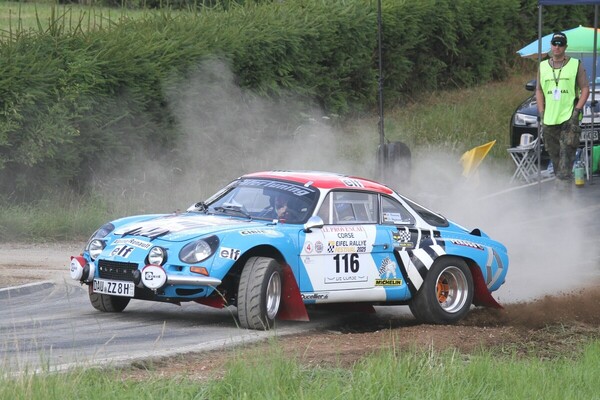 Bild: Alpine A110 am ADAC Eifel Rallye Festival
