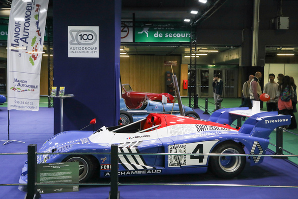 Alpine A440 (1973) - mit V6-Motor und 1996 cm3, 575 kg schwer - Ausstellung Montlhéry 100 Jahre - Rétromobile Paris 2024