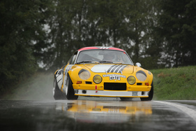 Bild Alpine-Renault A 110 1800 (1972) - im Feld 2 (GT-Fahrzeuge) an der Bergprüfung Altbüron 2015
