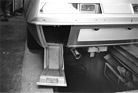 Alpine-Renault A 310 (1971) - unter dieser Klappe war beim Prototyp das Notrad verstaut