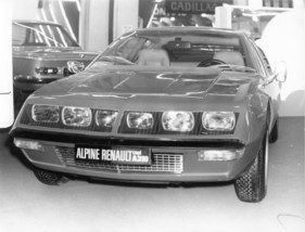 Alpine-Renault A 310 (1973) - ausgestellt auf dem Genfer Automobilsalon