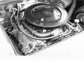 Alpine-Renault A 310 (1977) - der V6-Motor findet knapp Platz im Alpine-Heck