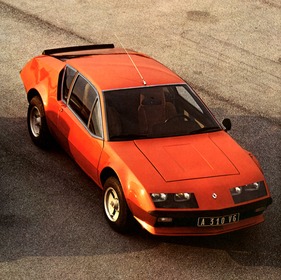 Alpine-Renault A 310 (1978) - typische Alpine-Farbe Ende der Siebzigerjahre