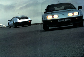 Alpine-Renault A 310 (1984) - Titelseite eines Verkaufsprospektes
