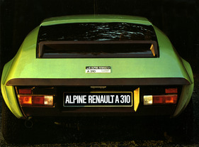 Alpine-Renault A 310 V6 (1978) - Heckansicht
