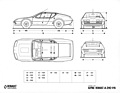 Alpine-Renault A 310 V6 (1978) - Technische Skizze; Masse