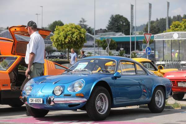 Image: Alpine-Renault A110 1300 (1976) - born for rally sport - Fantastic Plastic Rickenbach 2023