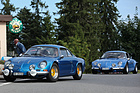 Alpine-Renault A110 1300 - auf dem Col du Marchairuz - Rencontre Franco-Suisse Alpine 2019