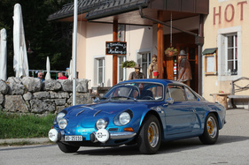 Alpine-Renault A110 1300 - auf dem Col du Marchairuz - Rencontre Franco-Suisse Alpine 2019