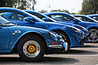 Alpine-Renault A110 1300 - flacher als die modernen Nachkommen - Rencontre Franco-Suisse Alpine 2019