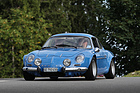 Bild: Alpine-Renault A110 1600 S - auf dem Col du Marchairuz - Rencontre Franco-Suisse Alpine 2019