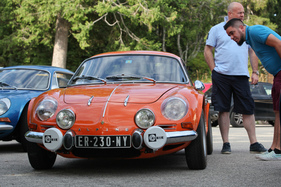 Alpine-Renault A110 1600 S - auf dem Col du Marchairuz - Rencontre Franco-Suisse Alpine 2019