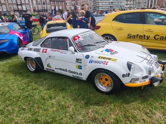 Alpine-Renault A110 1600S (1972) - bei den Feierlichkeiten - "70 Jahre Alpine" Jubiläumstreffen in Dieppe 2025