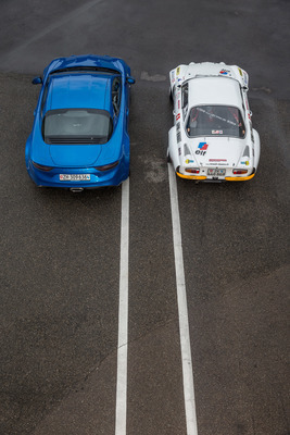 Alpine-Renault A110 1600S (1972) und Alpine A110 Première Edition (2018) - zweimal Alpine, zwei Zeitalter