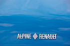 Alpine-Renault A110 - Markenschriftzug auf dem Heck - Rencontre Franco-Suisse Alpine 2019