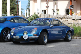 Alpine-Renault A110 - auf dem Col du Marchairuz - Rencontre Franco-Suisse Alpine 2019