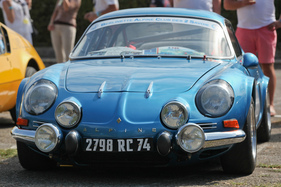 Alpine-Renault A110 - eine später Berlinette - Rencontre Franco-Suisse Alpine 2019