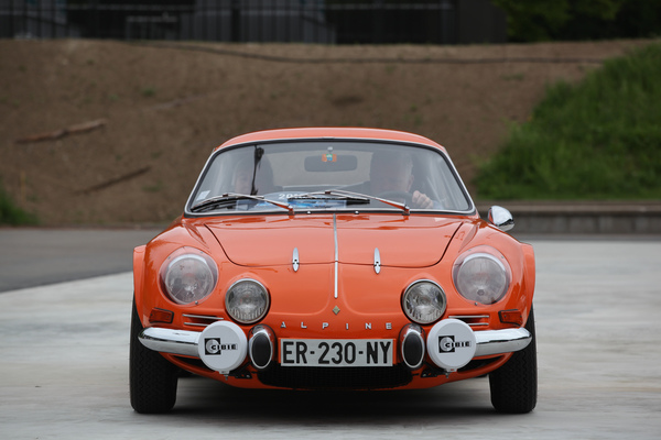Alpine-Renault A110 - in seltener orange-farbener Lackierung (Dolder Classics Mai 2018)