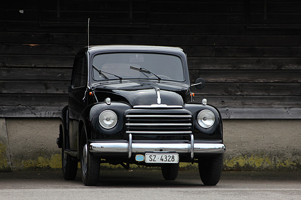 Als Attraktion sind die verschiedenen Modelle des Fiat 500 angesagt
