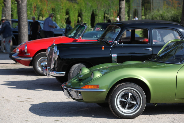 Als Autogesichter noch Charakter hatten - Opel GT, Mercedes Ponton und Citroën DS - Classic-Gala Schwetzingen 2018