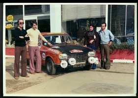 Als Beifahrerin im Peugeot 204 eines Freundes sammelte Mouton 1973 erste Rallyeerfahrungen – 4. Legendentreff in Laupersdorf mit Michèle Mouton 2025