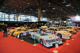 Als Rennfan kann man sich bei Atlantic Racing kaum sattsehen - Rétromobile Paris 2018