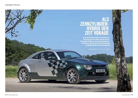 Bild: Als Zehnzylinder-Hybrid der Zeit voraus – Zwischengas Jahresmagazin 2026