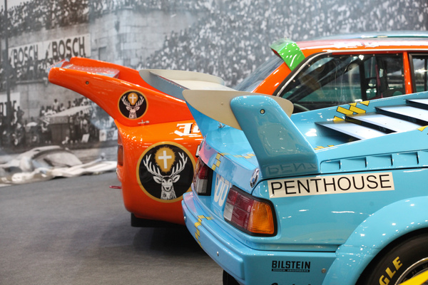 When people still wore huge wings - BMW 320 Turbo and M1 with a wing system in the Norisring special show - Retro Classics Bavaria 2019