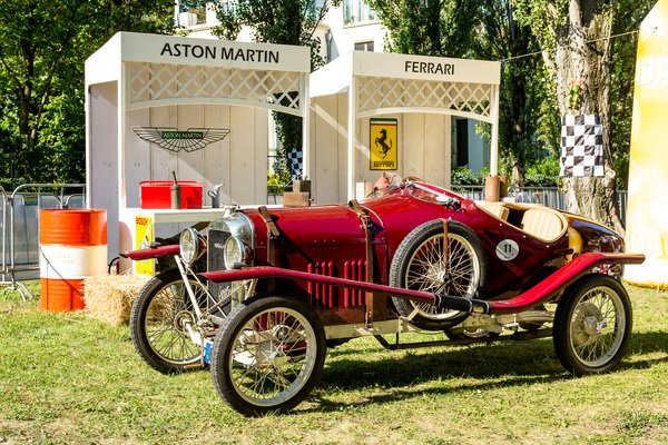 Als man noch richtig leicht baute - Amilcar CGS - 24 Tours du Pont 2016