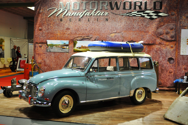 Bild Als man noch zweitaktete - DKW 3=6 Kombi - Motorworld Classics Berlin 2015