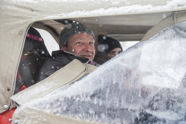 Also da war es doch tatsächlich im "Beach-Buggy" mit Zeltdach noch trockener und wärmer.