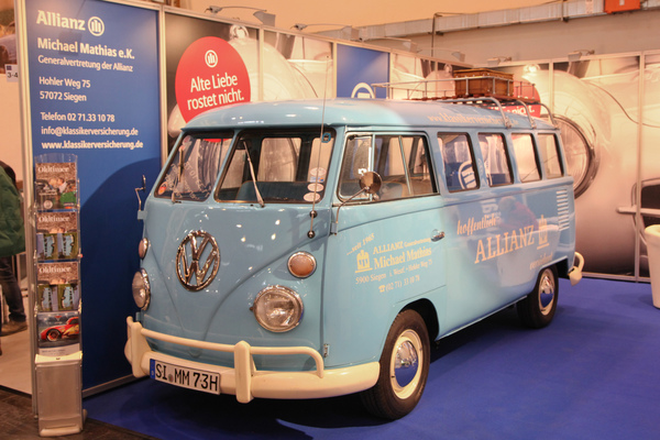 Alte Liebe rostet nicht - Buill in Allianz-Bemalung - Techno Classica Essen 2018