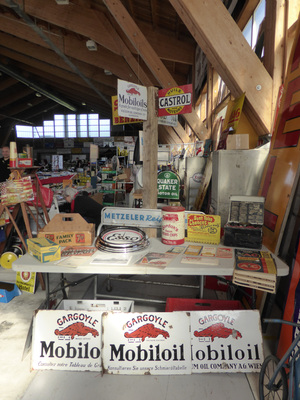 Alte Schilder - Oldtimer-Messe Laufen 2016