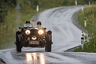 Alvis 12/70 Sports (1938) - an der Saalbach Classic 2015