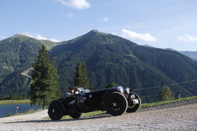 Alvis 12-70 Sports S (1938) - an der Saalbach Classic 2013