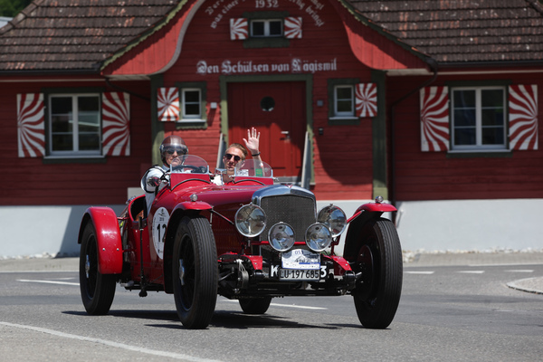 Alvis 2,8 Litre Special (1933) - Taxifahrten für die Bevölkerung - Oldtimer in Obwalden (O-iO) 2019