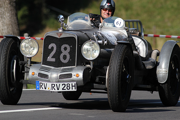 Alvis Experimental (1928) am Jochpass Memorial 2011 (Start-Nr. 061)
