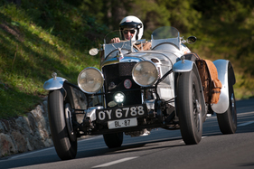 Alvis Firefly 4.3 Spec (1933) an der Arosa ClassicCar 2013 – Kategorie Alpine Performance